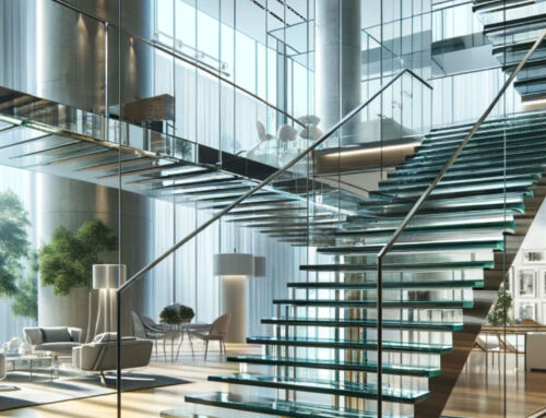 Scale di vetro: innovazione e design per interni moderni