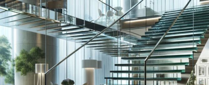 scale di vetro per interni - Vetreria Valmarecchia - Glass stairs