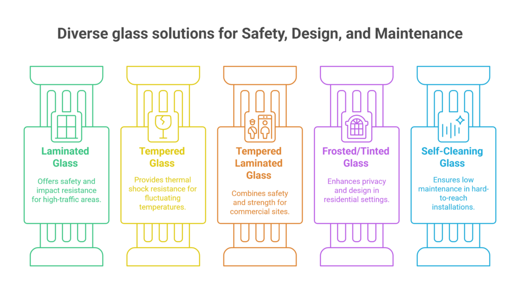 glass balustrades