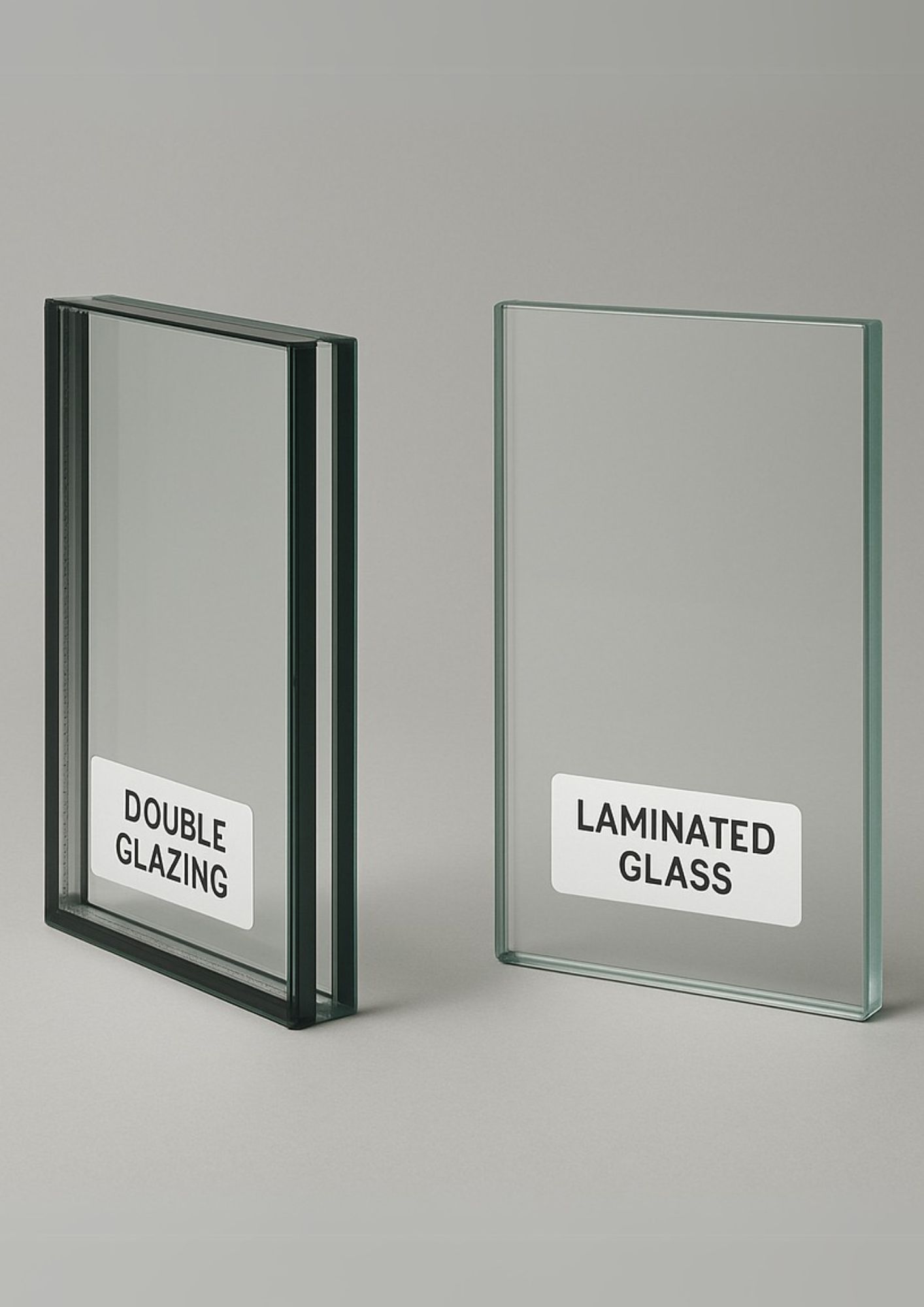 Double Glazing or Laminated Glass