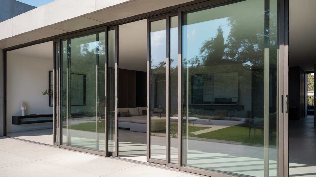 Porte scorrevoli in vetro Vetreria Valmarecchia